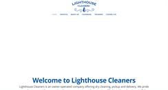 Desktop Screenshot of lighthousecleaner.com