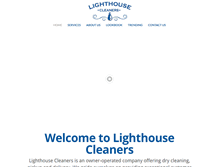 Tablet Screenshot of lighthousecleaner.com